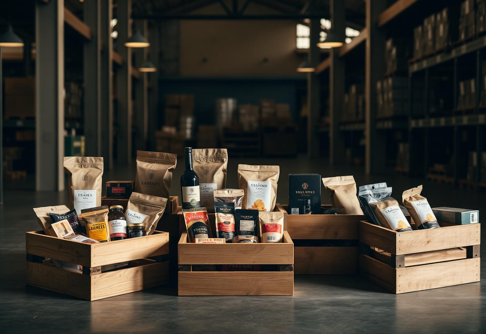 Imported gourmet products